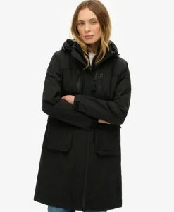 Hooded Longline Shell Parka