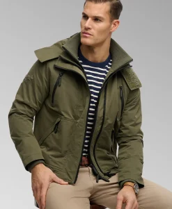 Hooded Microfibre Arctic Windcheater Jacket