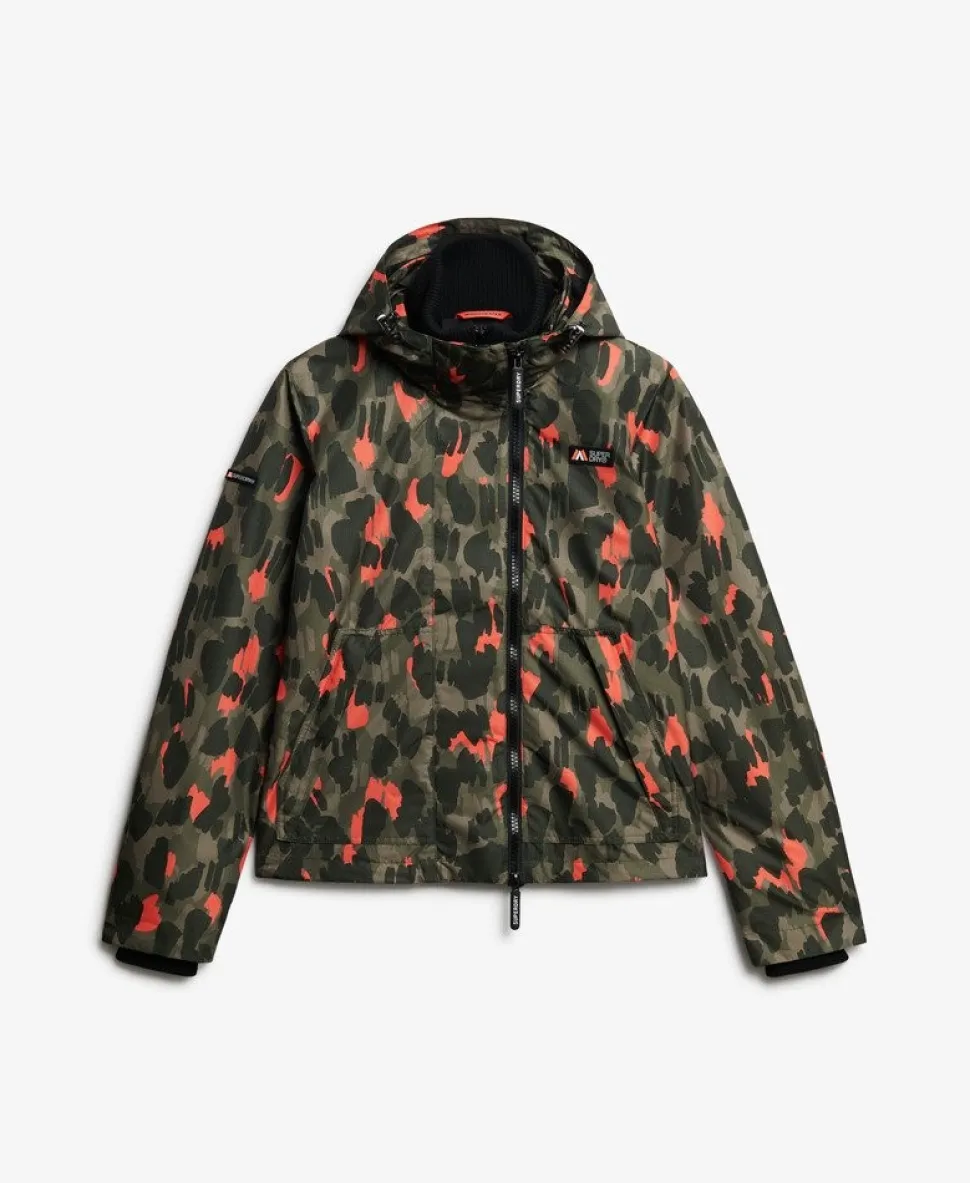 Hooded Mountain Windbreaker Jacket