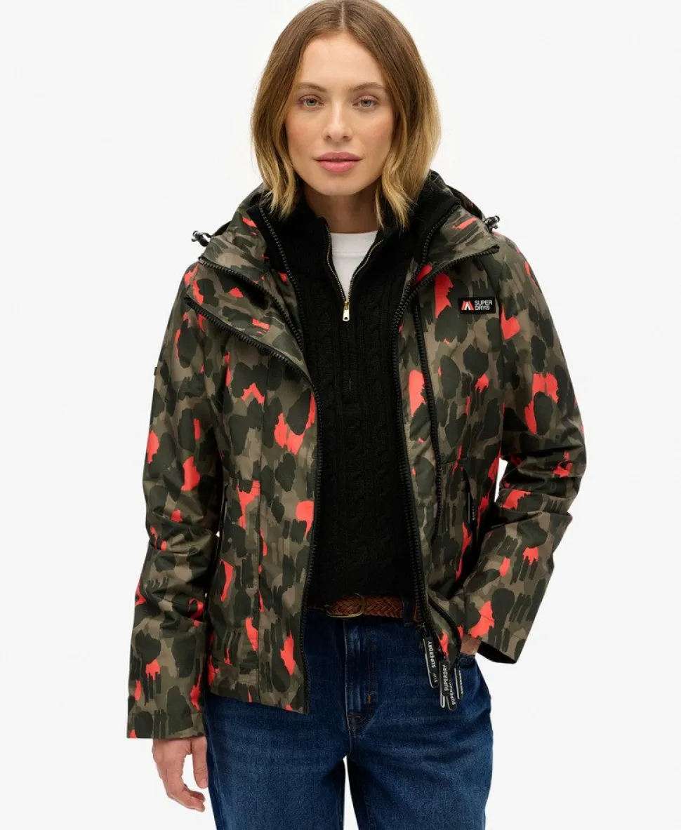 Hooded Mountain Windbreaker Jacket