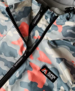Hooded Mountain Windbreaker Jacket