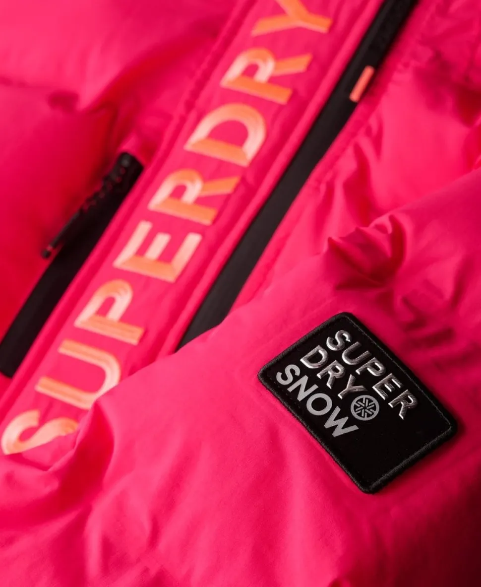 Hooded Ski Boxy Puffer Jacket