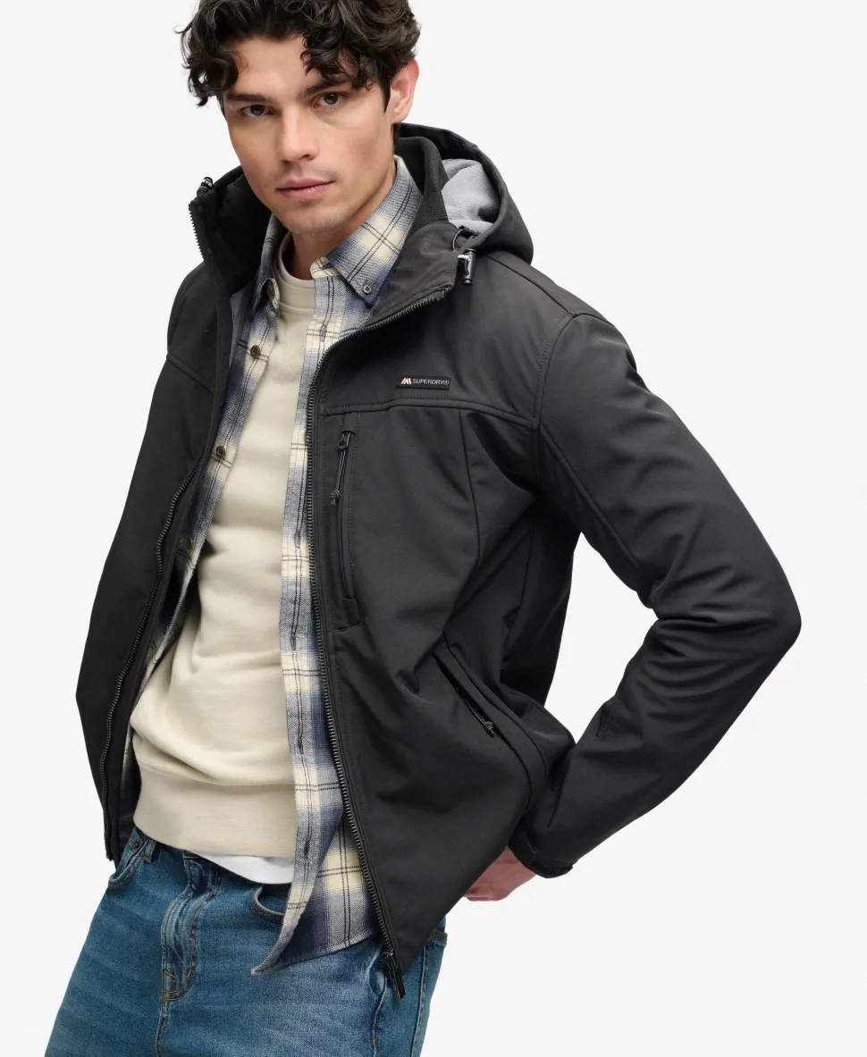 Hooded Soft Shell Trekker Jacket