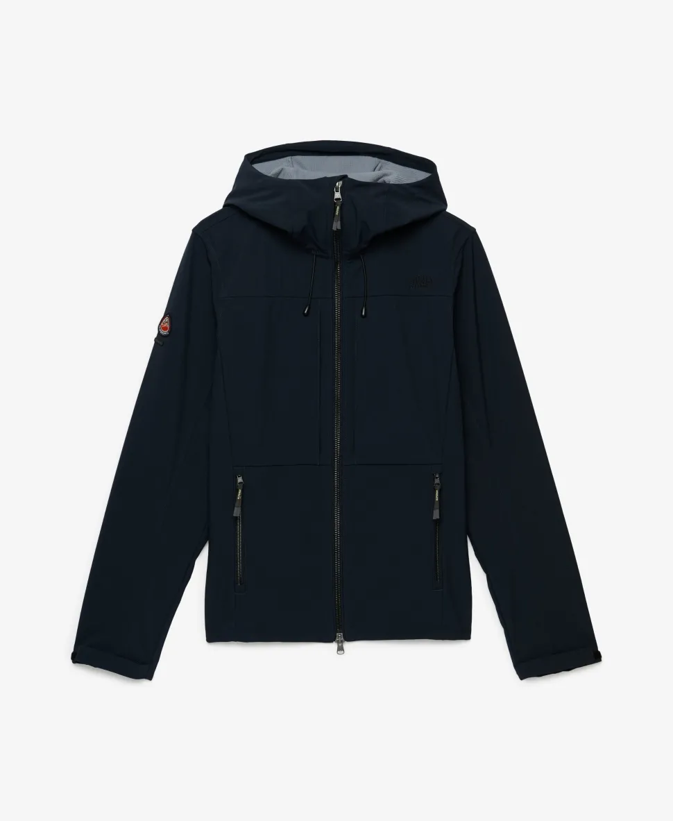 Hooded Softshell Trekker Jacket