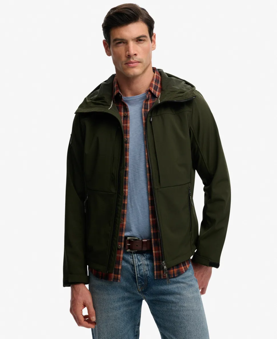 Hooded Softshell Trekker Jacket