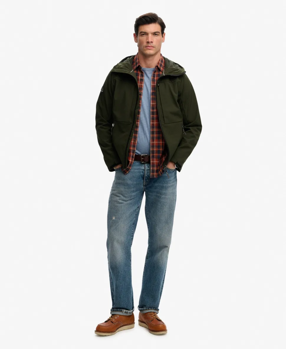 Hooded Softshell Trekker Jacket