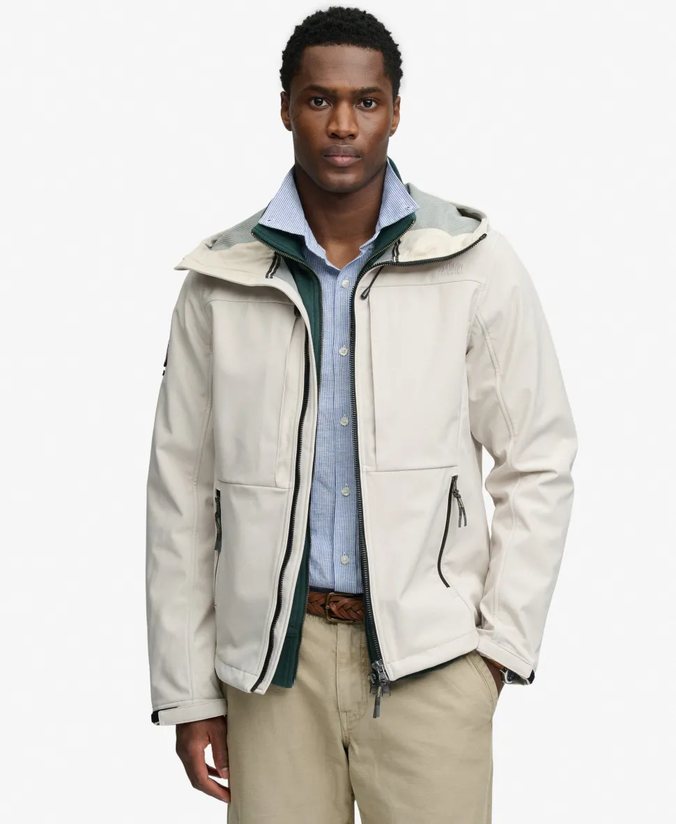 Hooded Softshell Trekker Jacket
