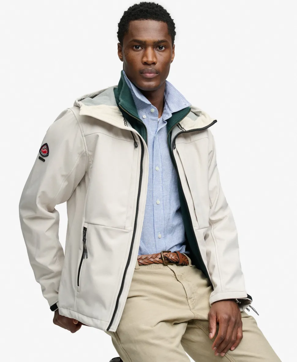 Hooded Softshell Trekker Jacket