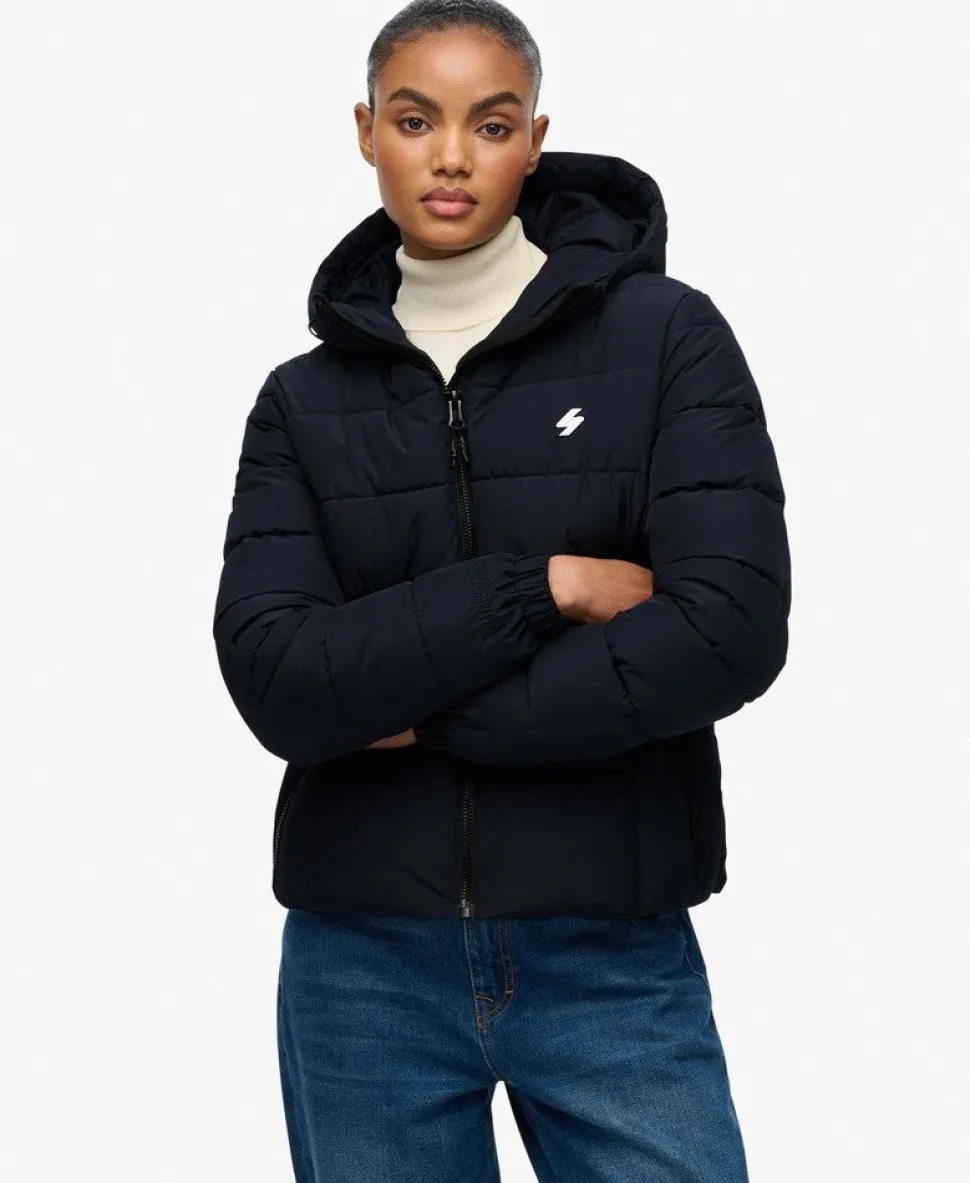 Hooded Spirit Sports Puffer Jacket