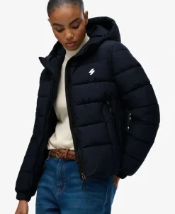 Hooded Spirit Sports Puffer Jacket