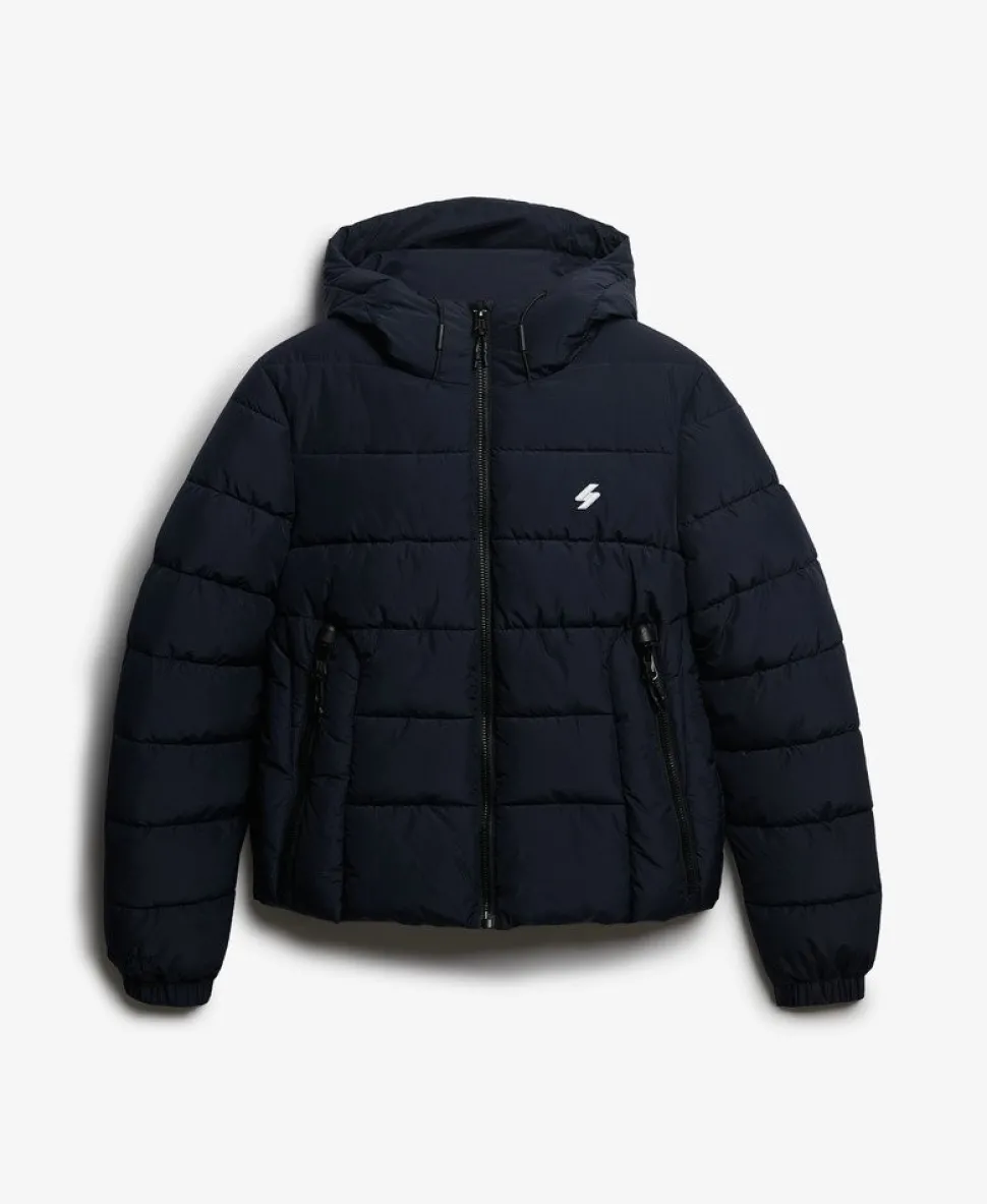 Hooded Spirit Sports Puffer Jacket