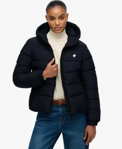 Hooded Spirit Sports Puffer Jacket