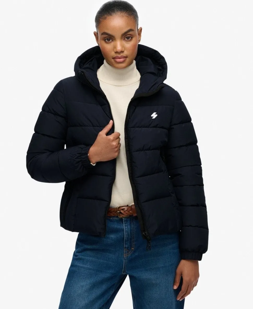 Hooded Spirit Sports Puffer Jacket
