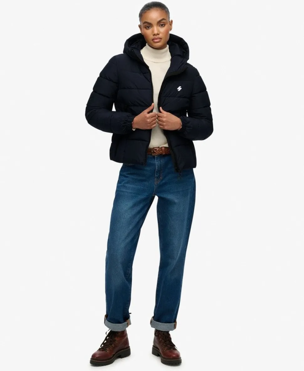 Hooded Spirit Sports Puffer Jacket