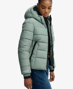 Hooded Spirit Sports Puffer Jacket