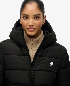 Hooded Spirit Sports Puffer Jacket