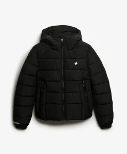 Hooded Spirit Sports Puffer Jacket