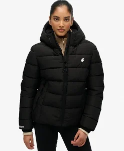 Hooded Spirit Sports Puffer Jacket