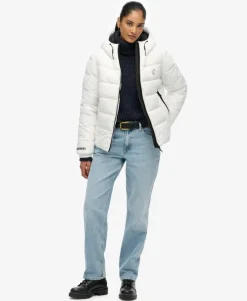 Hooded Spirit Sports Puffer Jacket