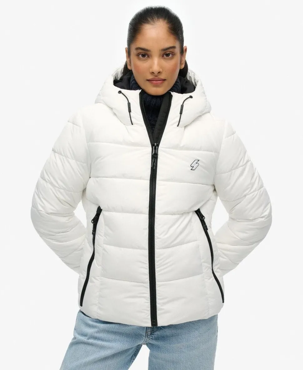 Hooded Spirit Sports Puffer Jacket