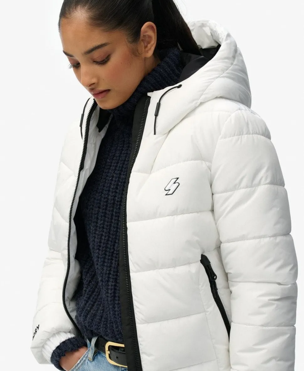 Hooded Spirit Sports Puffer Jacket