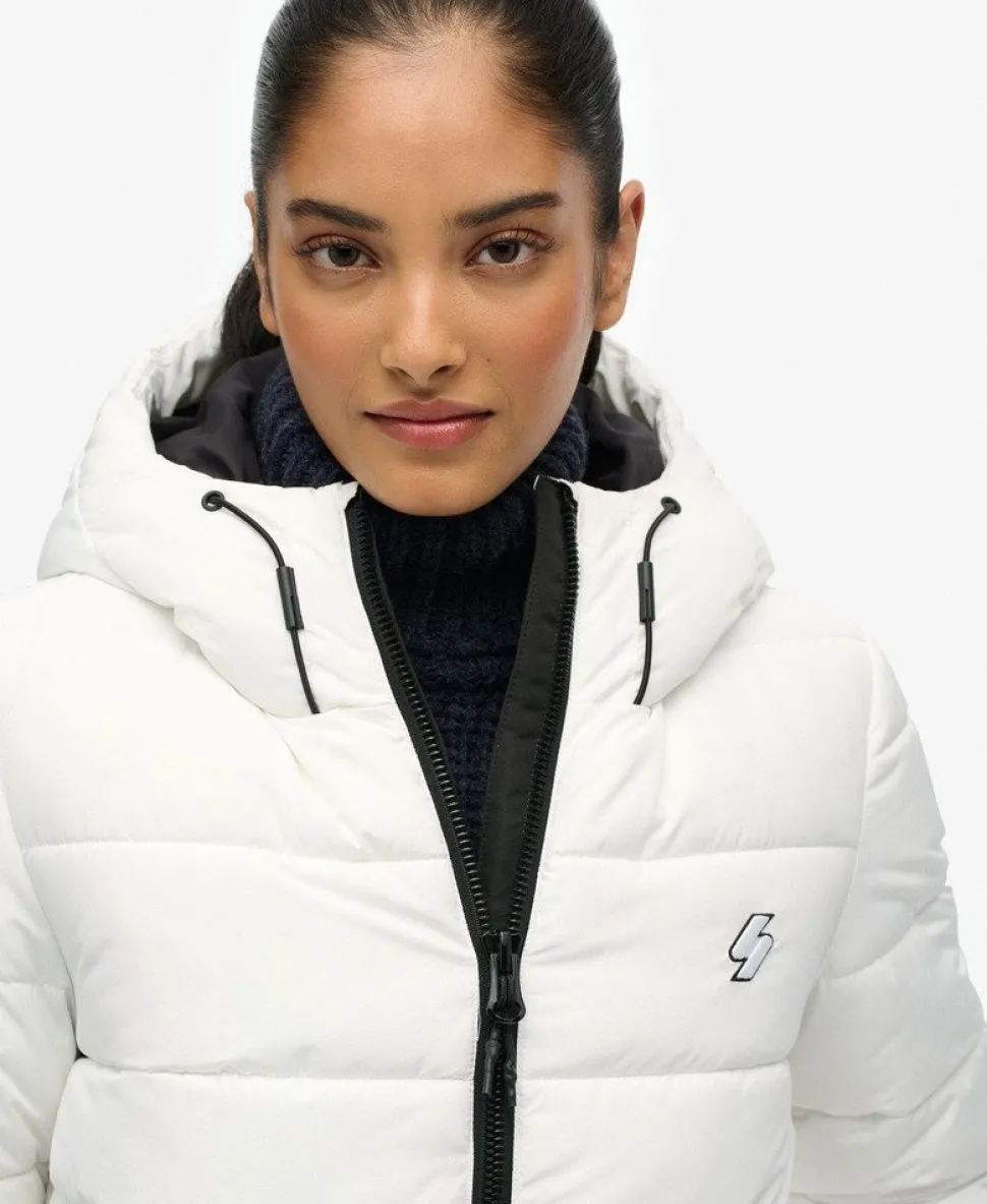 Hooded Spirit Sports Puffer Jacket
