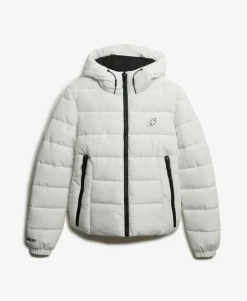 Hooded Spirit Sports Puffer Jacket