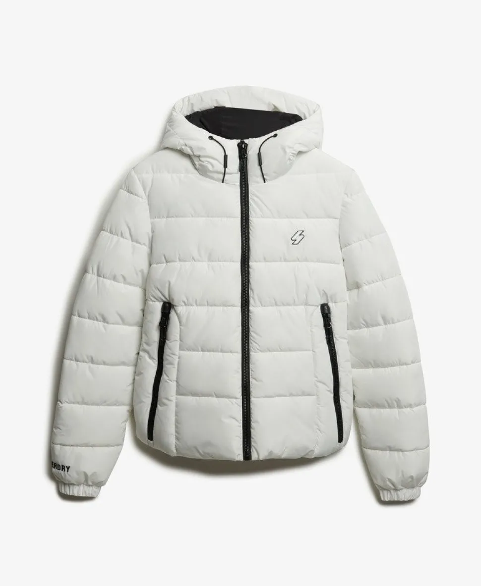 Hooded Spirit Sports Puffer Jacket