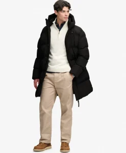 Hooded Sports Puffer Coat