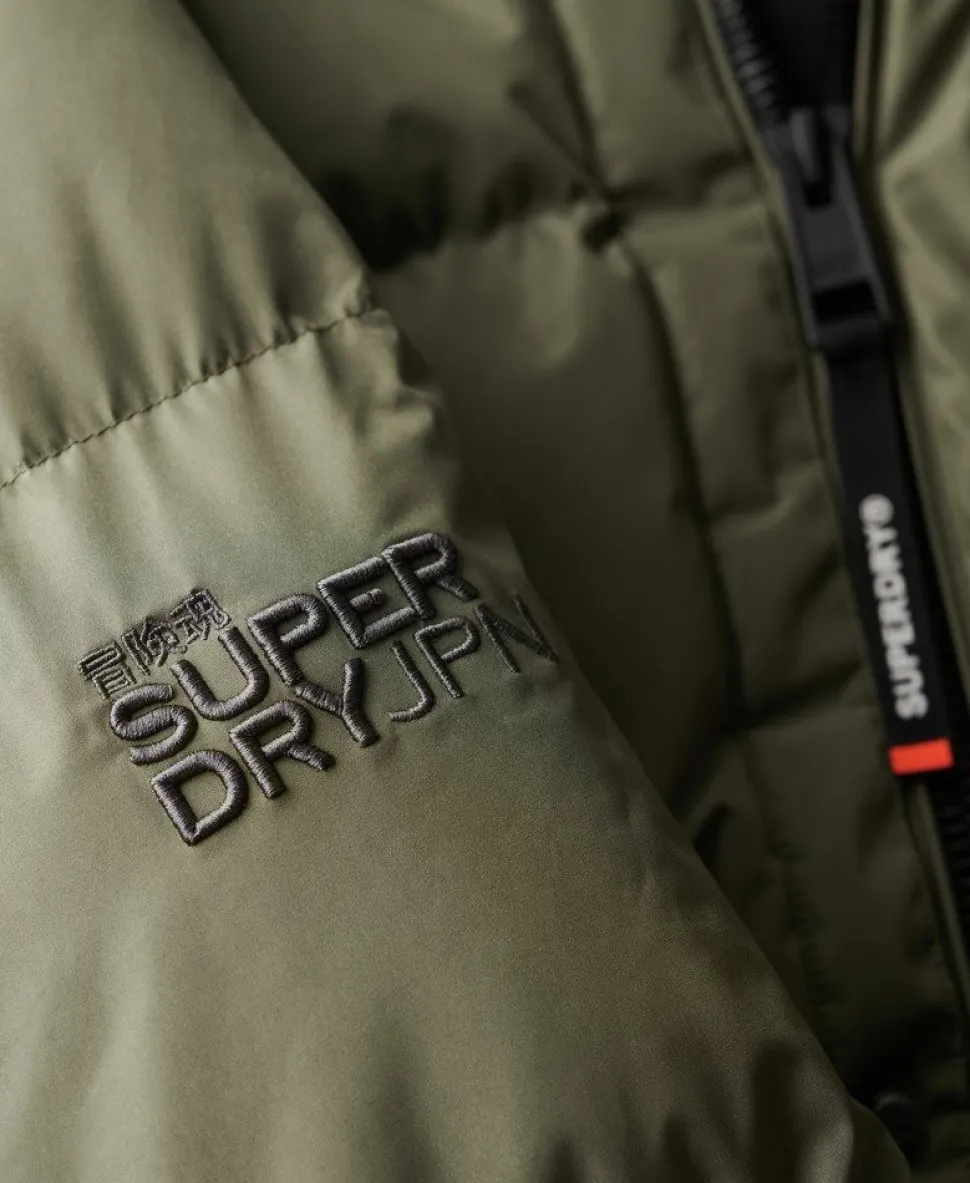 Hooded Sports Puffer Coat