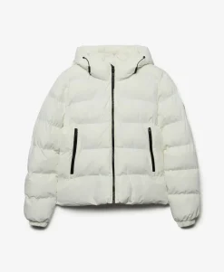 Hooded Sports Puffer Jacket