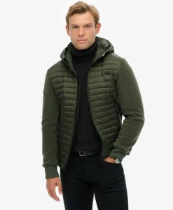 Hooded Storm Fleece Hybrid Jacket