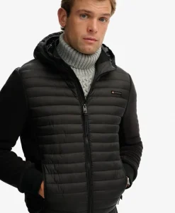Hooded Storm Fleece Hybrid Jacket
