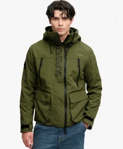 Hooded Ultimate Embroidered Windbreaker Jacket