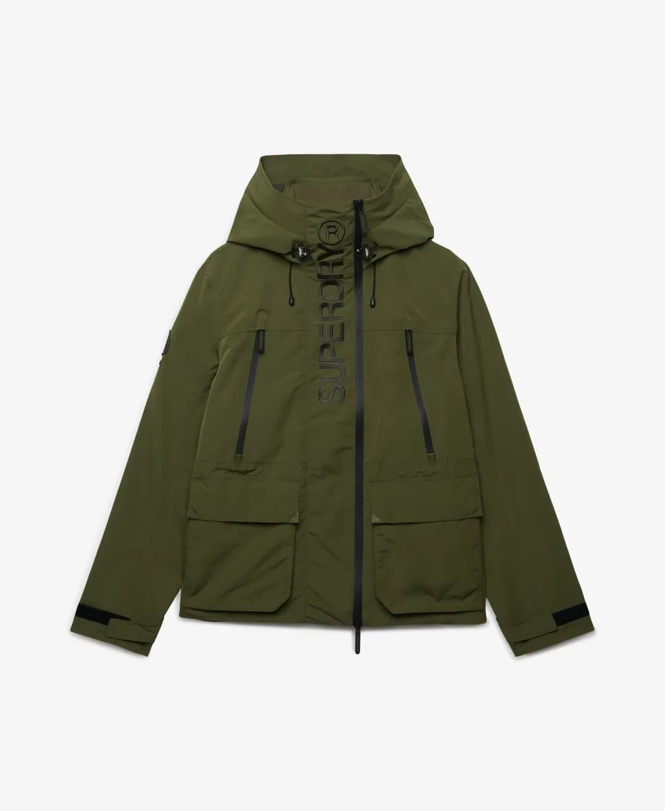 Hooded Ultimate Embroidered Windbreaker Jacket