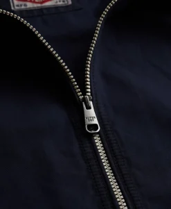 Hooded Washed Twill Jacket