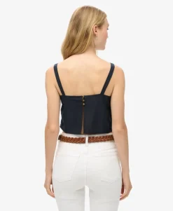 Ibiza Embroidered Cami Top