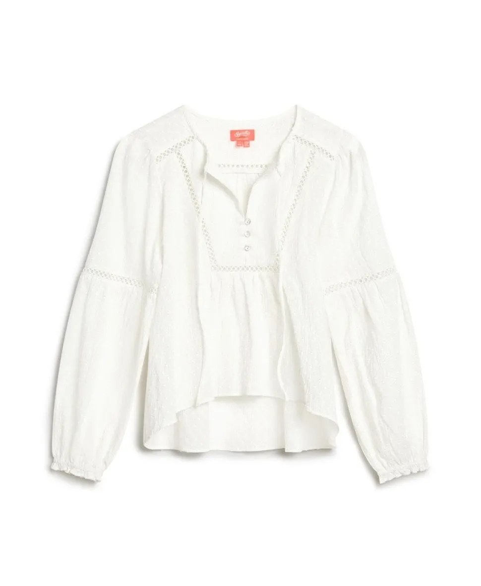Ibiza Long Sleeve Beach Blouse