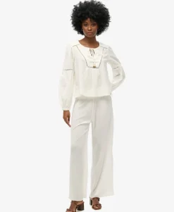 Ibiza Long Sleeve Beach Blouse