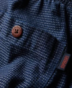 Indigo Bermuda Shorts