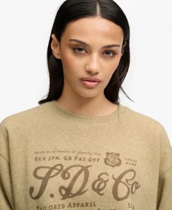Industry Worker Loose Crew Sweatshirt