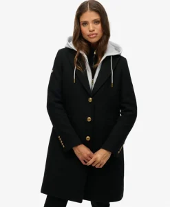 2 In 1 Wool Blend Coat