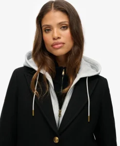2 In 1 Wool Blend Coat