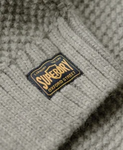 Jacob Cable Knit Half Zip Jumper