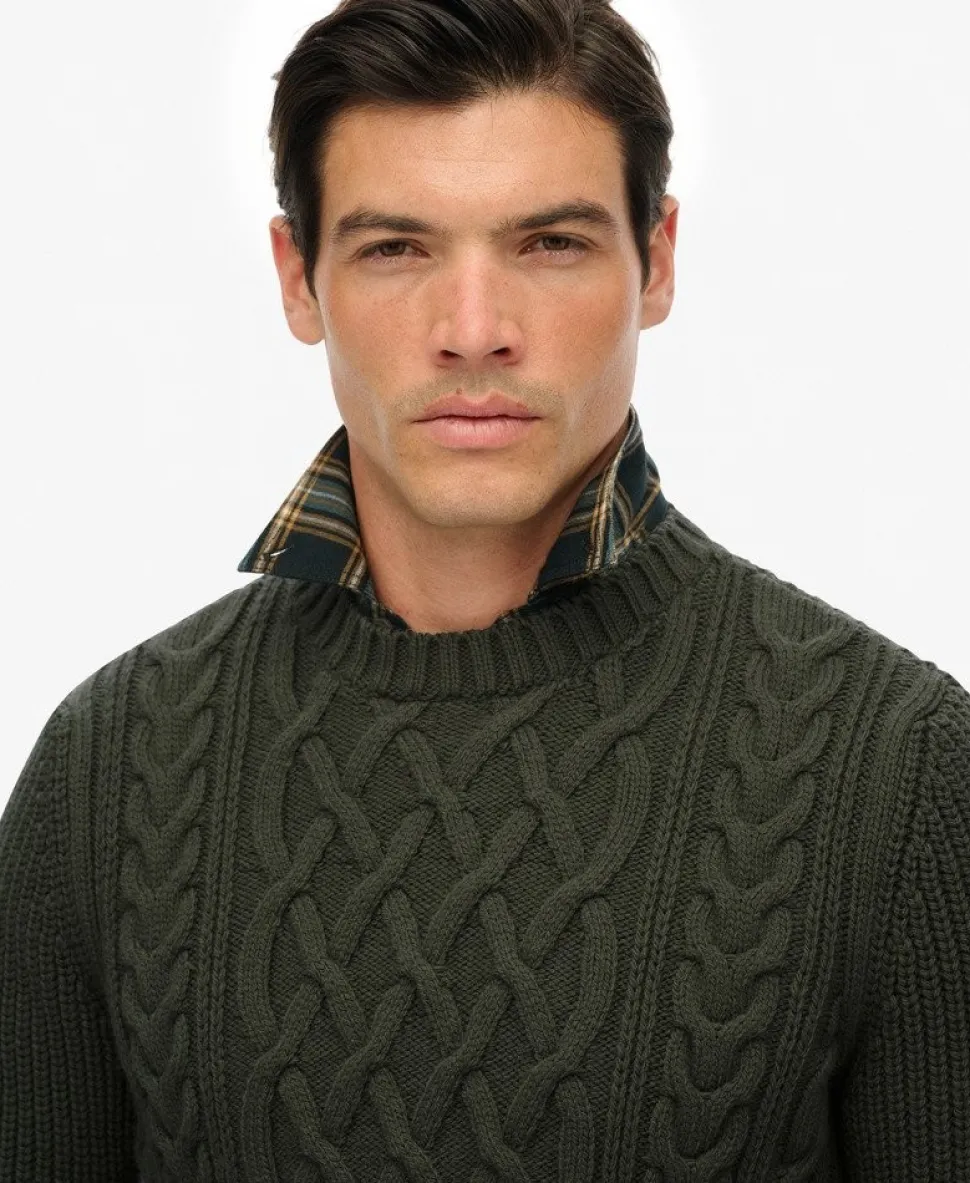 Jacob Cable Knit Jumper