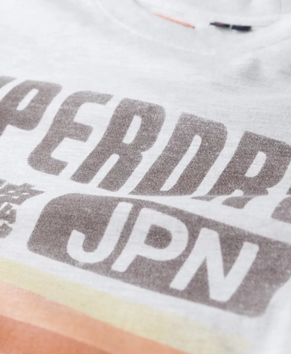 Japan Stripe Relaxed T-Shirt