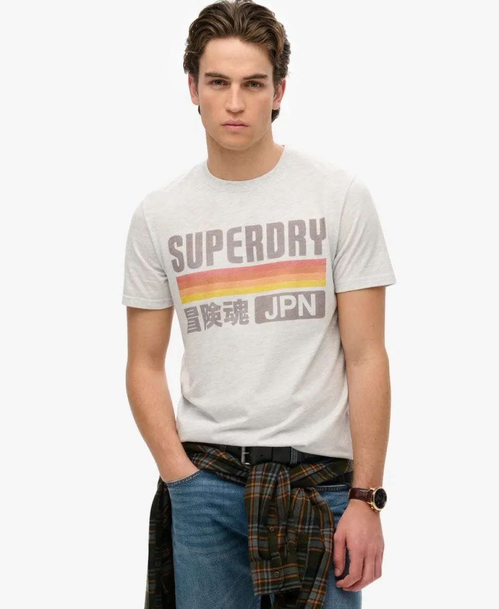 Japan Stripe Relaxed T-Shirt