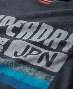 Japan Stripe Relaxed T-Shirt