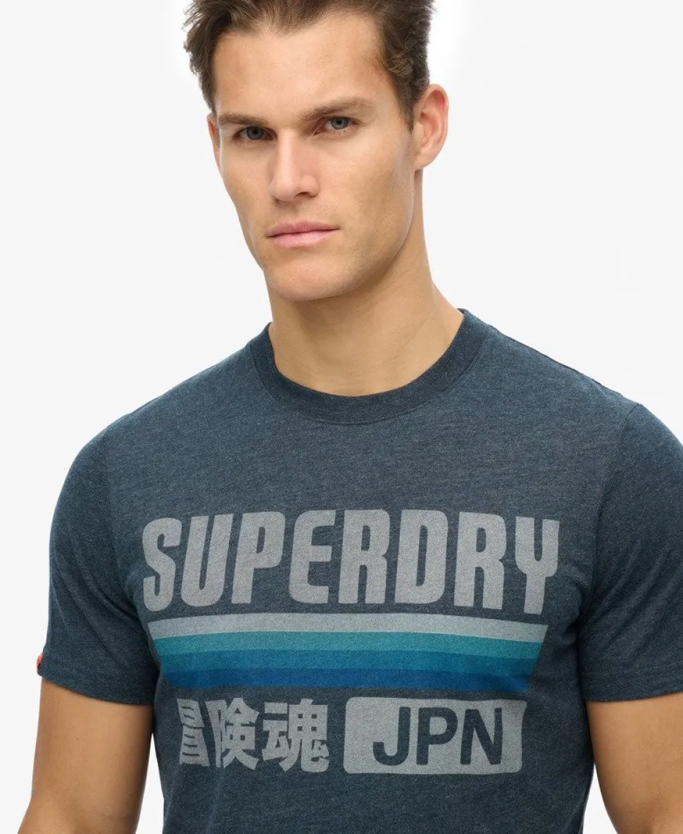 Japan Stripe Relaxed T-Shirt