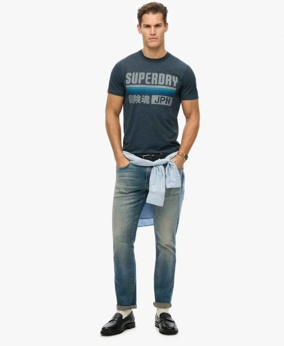 Japan Stripe Relaxed T-Shirt